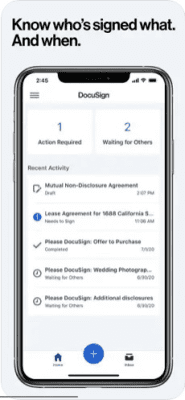 Скриншот приложения DocuSign - №3