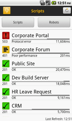 Скриншот приложения SAP User Experience Monitor - №2