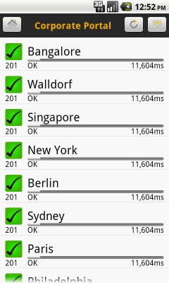 Скриншот приложения SAP User Experience Monitor - №3