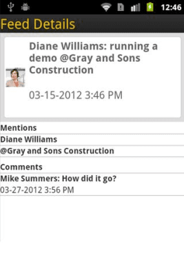 Скриншот приложения SAP Sales OnDemand - №3