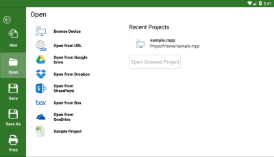 Скриншот приложения gProjectViewer - №9