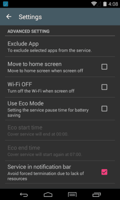 Скриншот приложения EveryCover(Smart Flip Cover) - №3