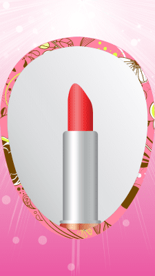Скриншот приложения Pink Makeup Mirror Full HD - №2