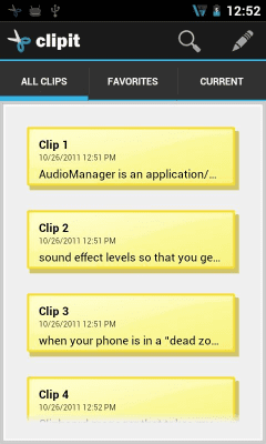 Скриншот приложения ClipIT - Clipboard Manager - №5