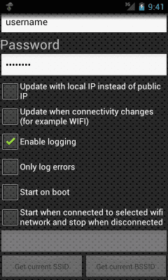 Скриншот приложения Dynamic DNS Update - №3