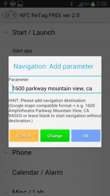 Скриншот приложения NFC ReTag FREE - №4