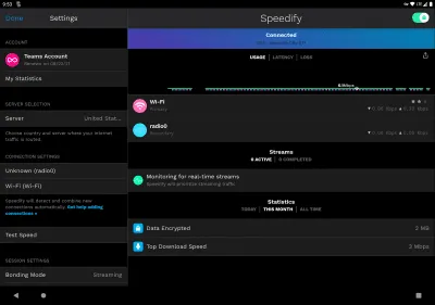 Скриншот приложения Speedify для Android - №7