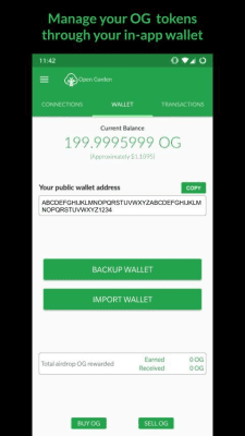 Скриншот приложения OG P2P Internet - №3