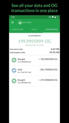 Скриншот приложения OG P2P Internet - №4