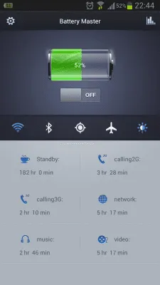 Скриншот приложения Мастер экономии батареи - №1