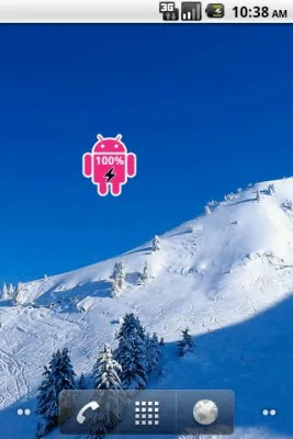 Скриншот приложения Pink Android Battery - №2