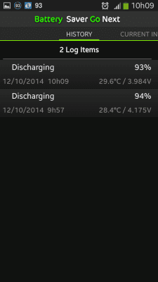 Скриншот приложения Battery Life Saver Pro Go Next - №2