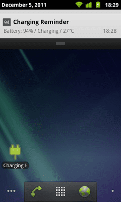 Скриншот приложения Зарядка напоминание - №5