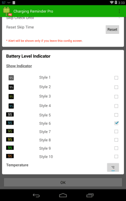 Скриншот приложения Зарядка напоминание - №7