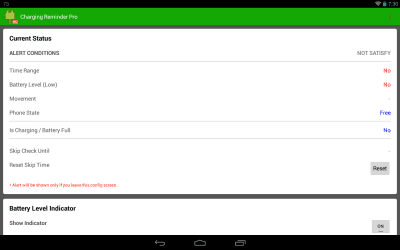 Скриншот приложения Зарядка напоминание - №8