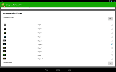 Скриншот приложения Зарядка напоминание - №9