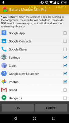 Скриншот приложения Battery Monitor мини - №5