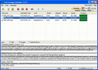 Скриншот приложения File &amp; Image Uploader - №1