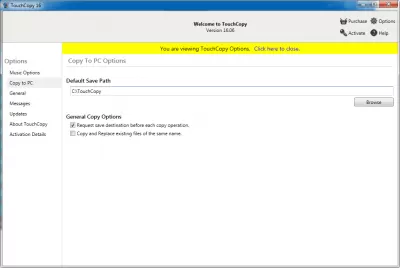 Скриншот приложения TouchCopy - №3