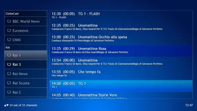 Скриншот приложения ProgDVB - №3