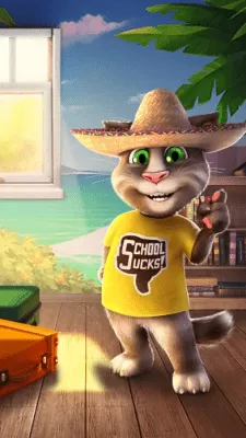 Скриншот приложения Говорящий Том 2 - №3