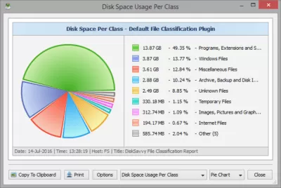 Скриншот приложения Disk Savvy - №1