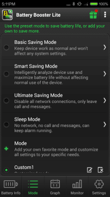 Скриншот приложения Battery Booster Lite - №2