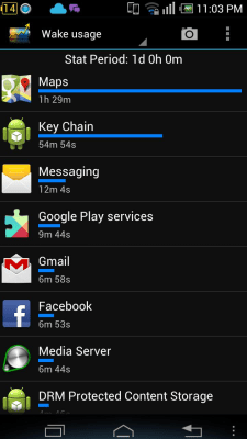 Скриншот приложения Battery Stats Plus - №4