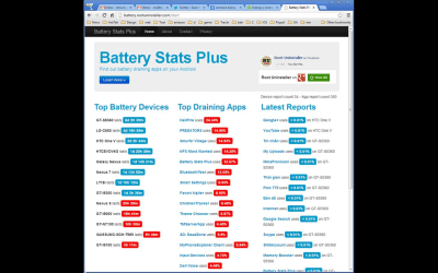 Скриншот приложения Battery Stats Plus - №8
