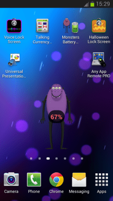 Скриншот приложения Monsters Battery Widget - №7