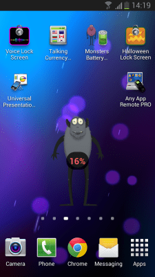 Скриншот приложения Monsters Battery Widget - №8