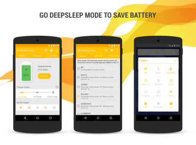 Скриншот приложения Deep Sleep Battery Saver - №1