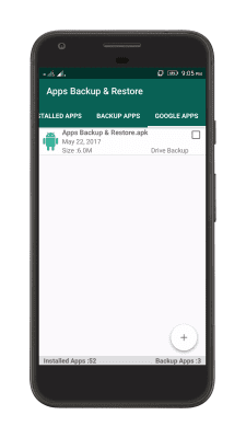 Скриншот приложения Apps Backup & Restore - №5