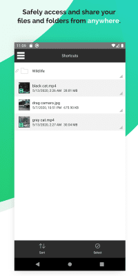Скриншот приложения SugarSync - №3
