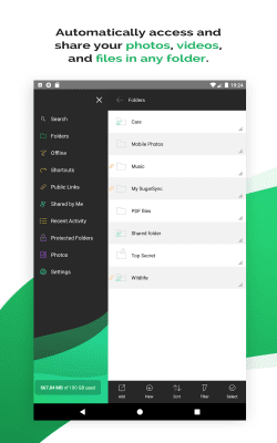 Скриншот приложения SugarSync - №5