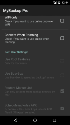 Скриншот приложения My Backup - №13