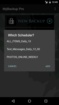 Скриншот приложения My Backup - №14
