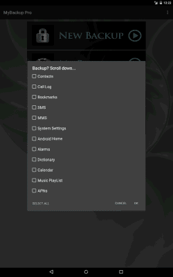 Скриншот приложения My Backup - №15