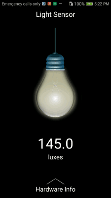 Скриншот приложения Sensor Box for Android - №4