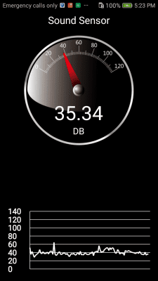 Скриншот приложения Sensor Box for Android - №7