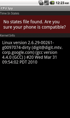 Скриншот приложения CPU Spy - №2
