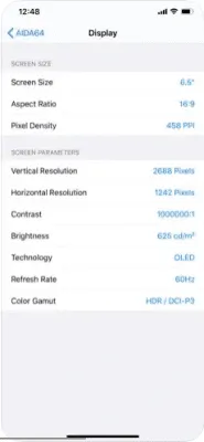 Скриншот приложения AIDA64 - №3