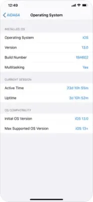 Скриншот приложения AIDA64 - №4