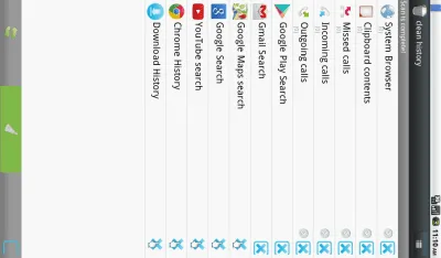 Скриншот приложения Быстрая очистка истории поиска - №8