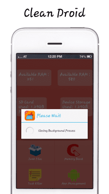 Скриншот приложения Android-Clean Master - №5