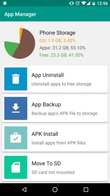 Скриншот приложения Droid Cleaner (Optimizer) - №7