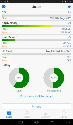 Скриншот приложения Droid Cleaner (Optimizer) - №9