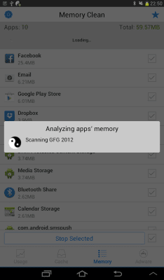 Скриншот приложения Droid Cleaner (Optimizer) - №11