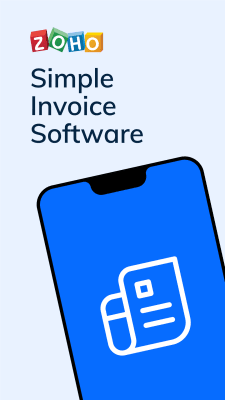 Скриншот приложения Zoho Invoice - Billing app - №1