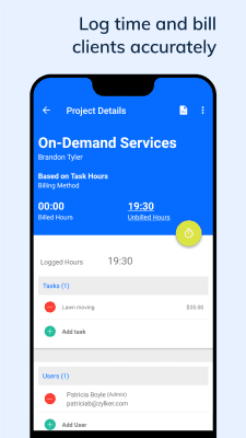 Скриншот приложения Zoho Invoice - Billing app - №5